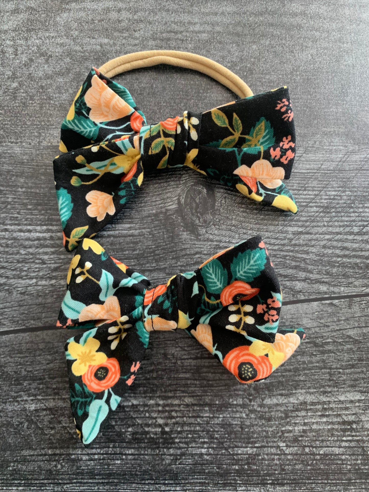 Birch Black - Hair Bows