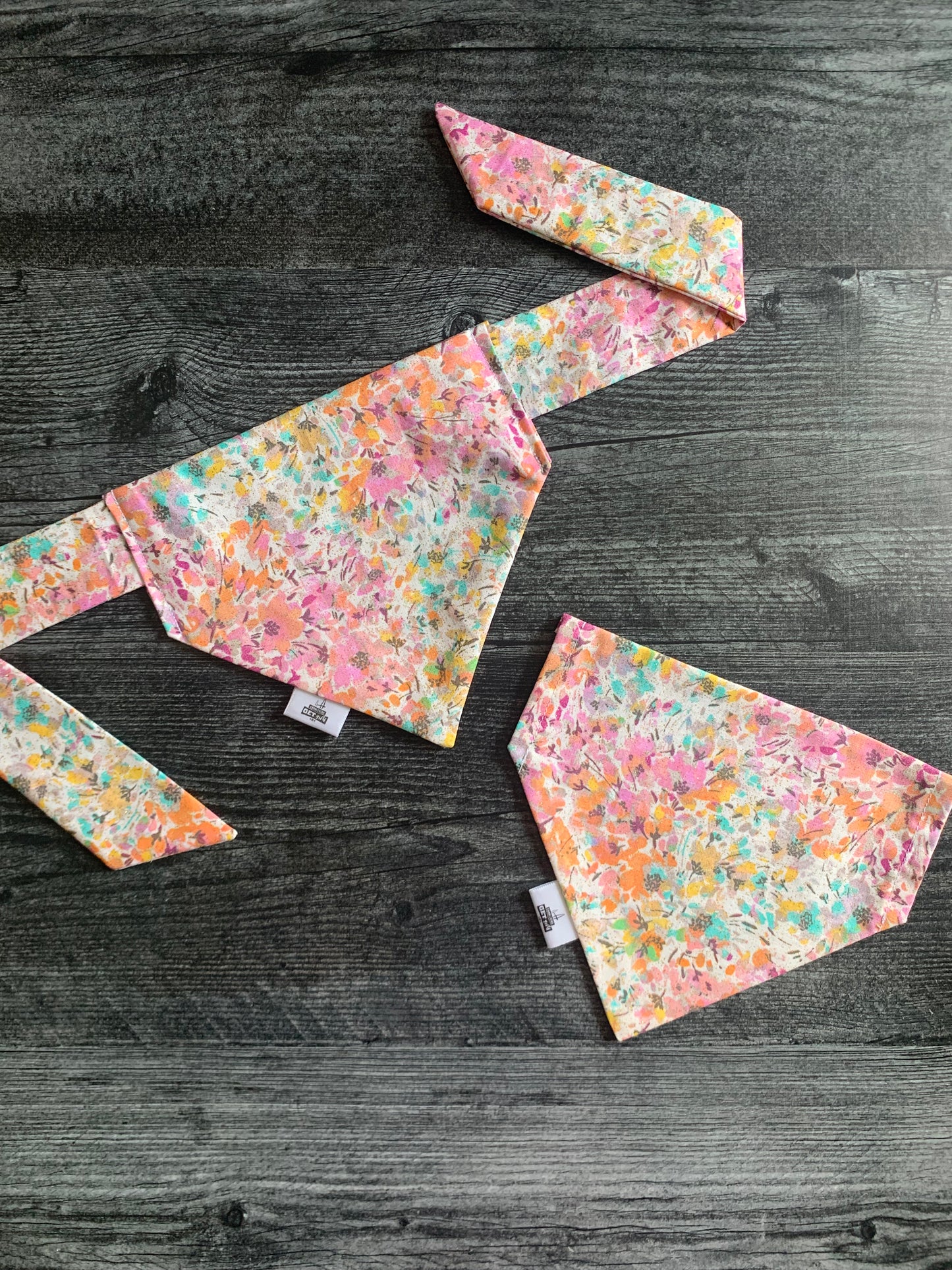 SALE - Sparkly Floral - Pet Bandana