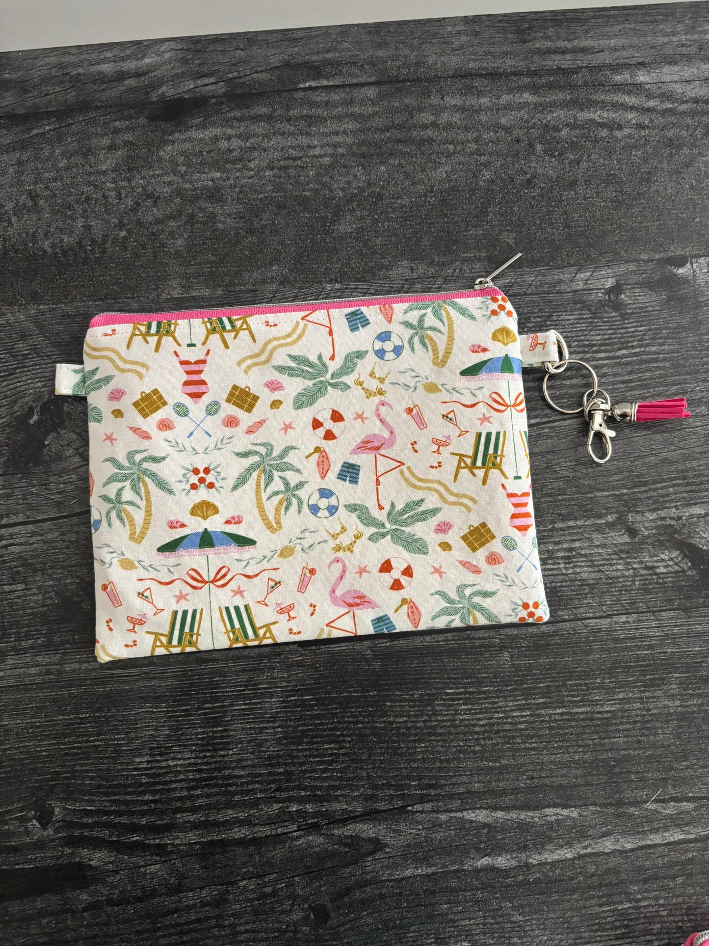 Paradise Royale - Zippered Pouch (Medium Sized)