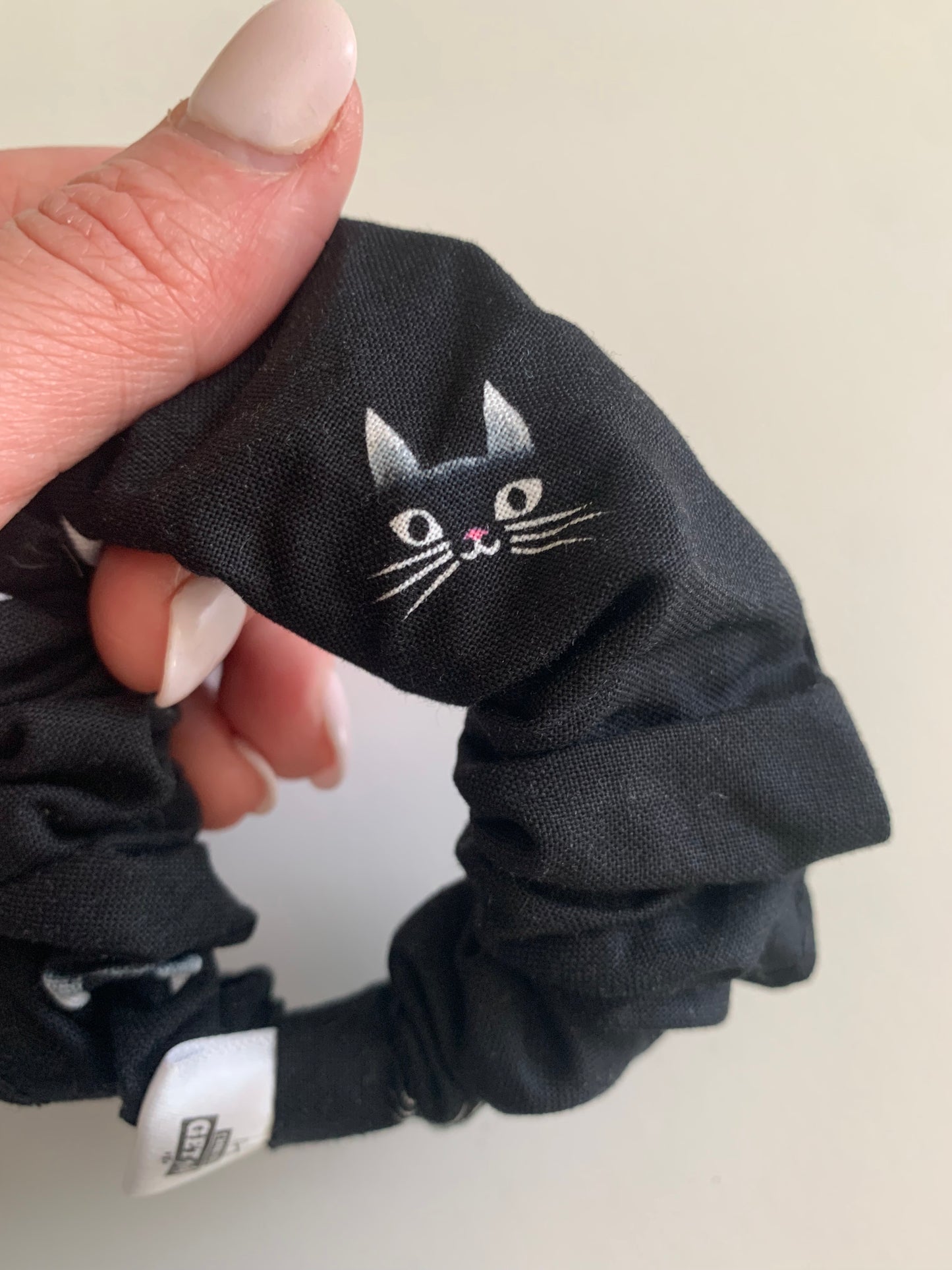 Secret Cats - Cotton Scrunchie