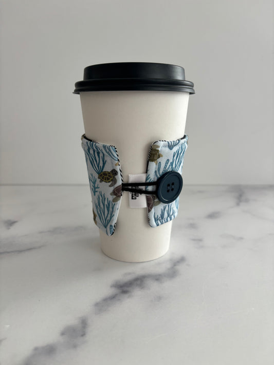 Turtely Cool - Reusable Coffee Sleeve