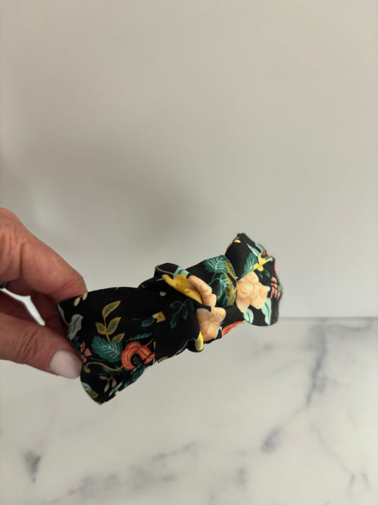 Birch Black - Knotted Headband