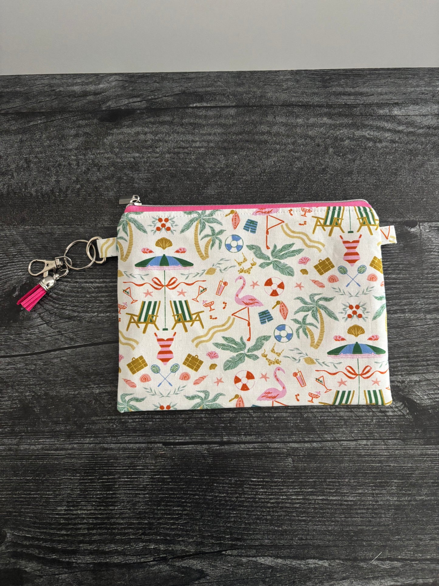 Paradise Royale - Zippered Pouch (Medium Sized)