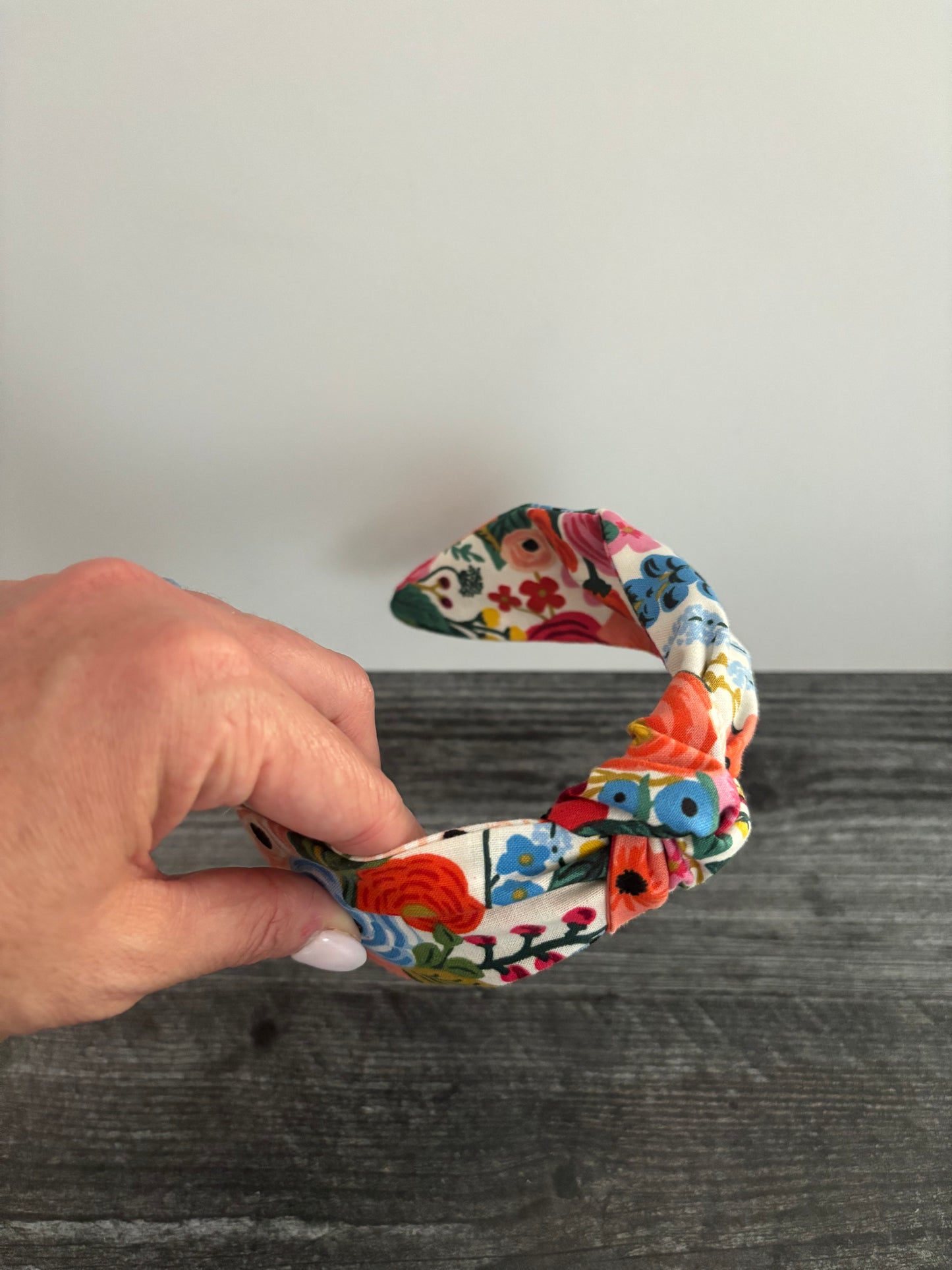 Garden Party Cream - Knotted Headband