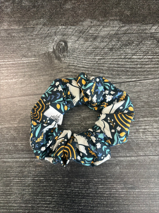 Happy Hanukkah Menorah’s - Cotton Scrunchie