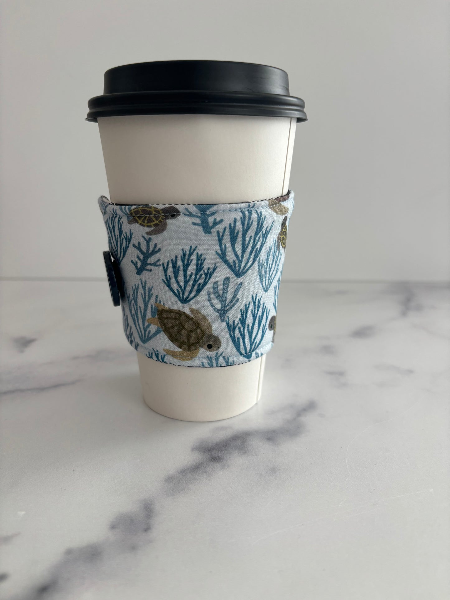 Turtely Cool - Reusable Coffee Sleeve