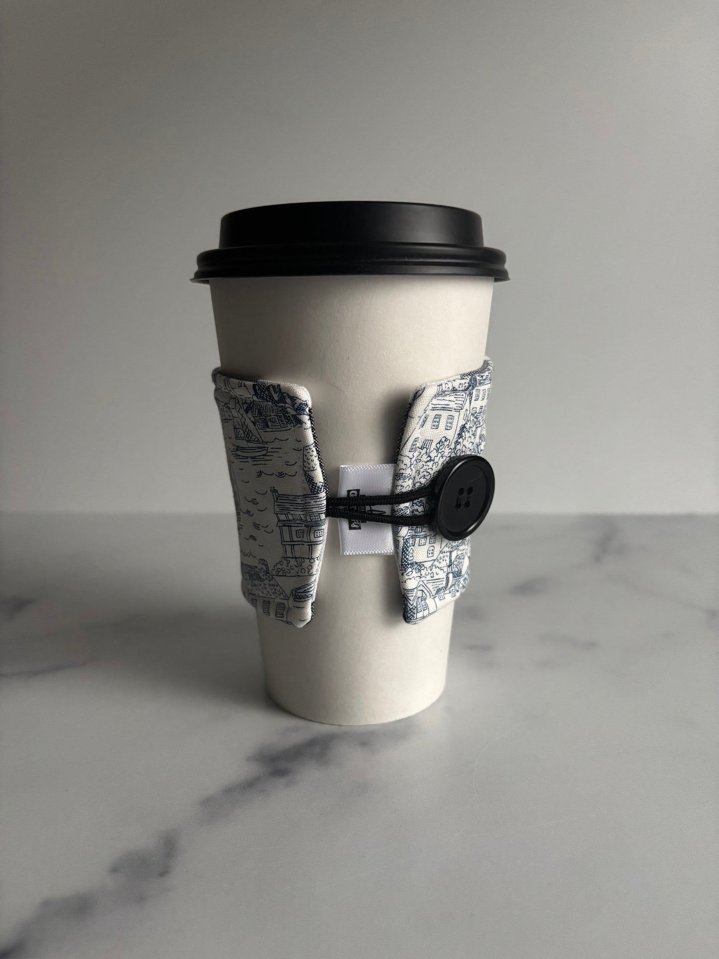 Harbour View - Reusable Coffee Sleeve