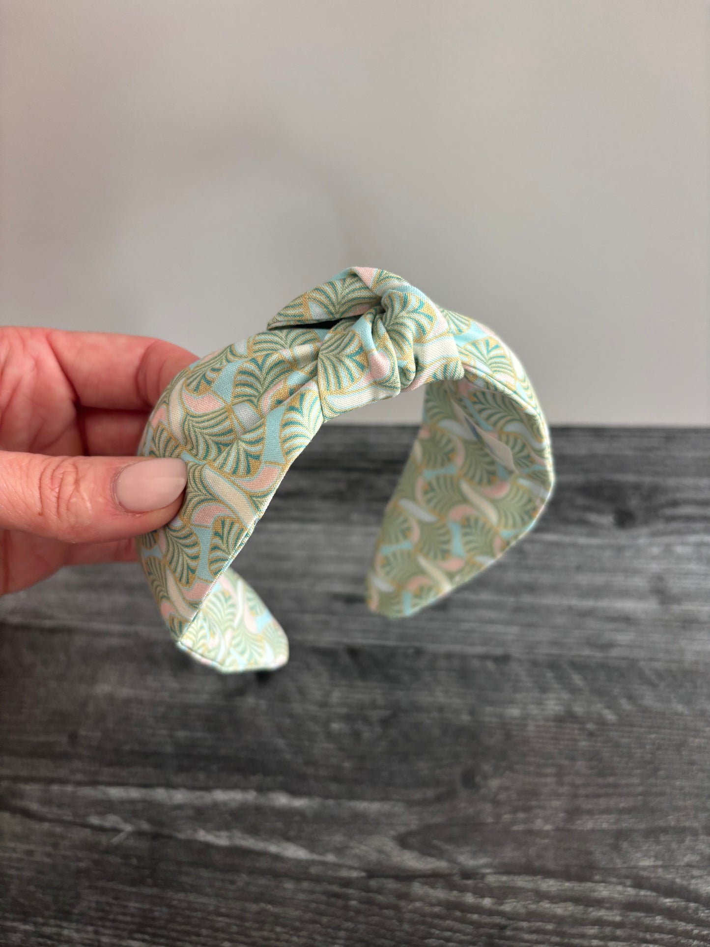 Geometric Pastels - Knotted Headband