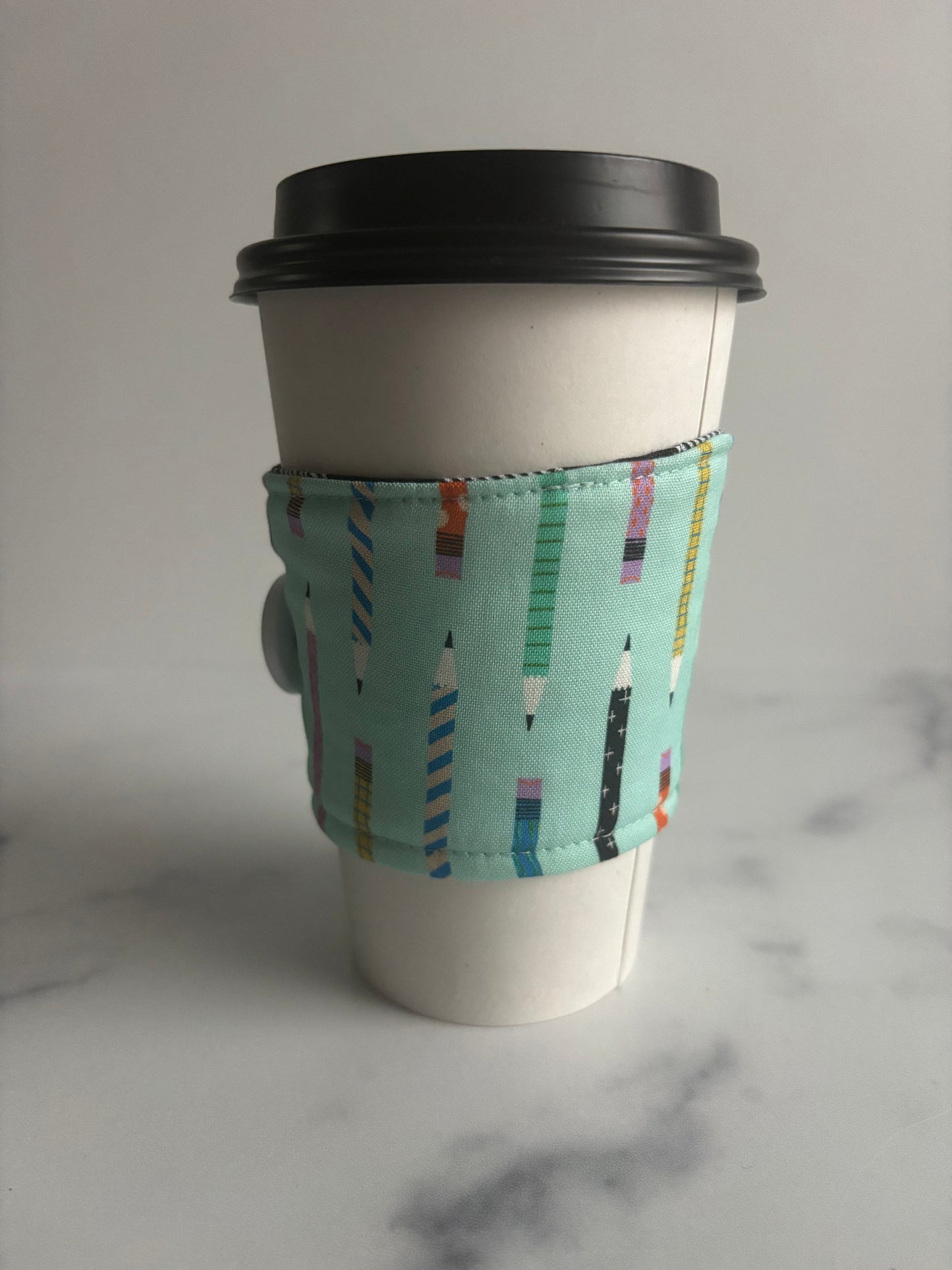 The Pencil Thief - Reusable Coffee Sleeve
