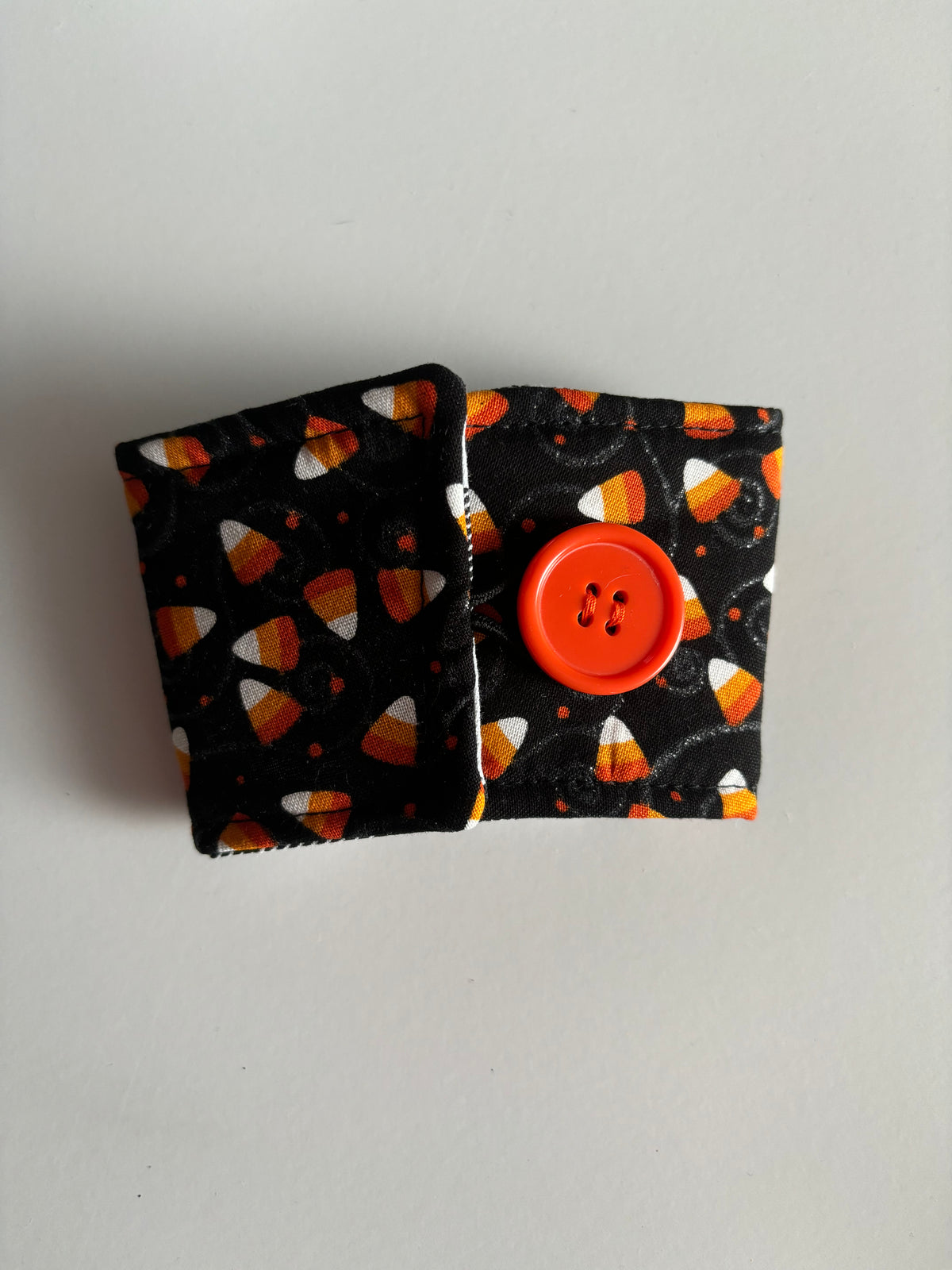Sparkly Candy Corn - Reusable Coffee Sleeve