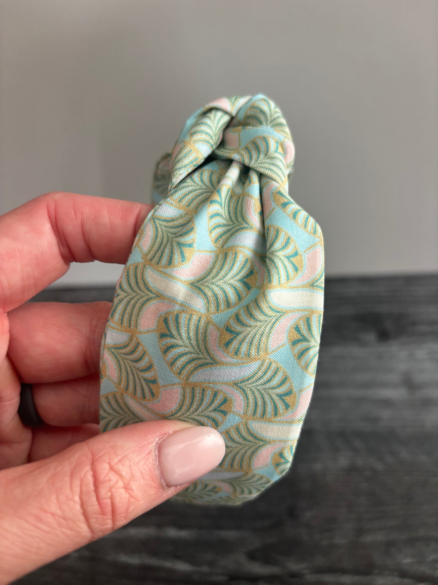 Geometric Pastels - Knotted Headband