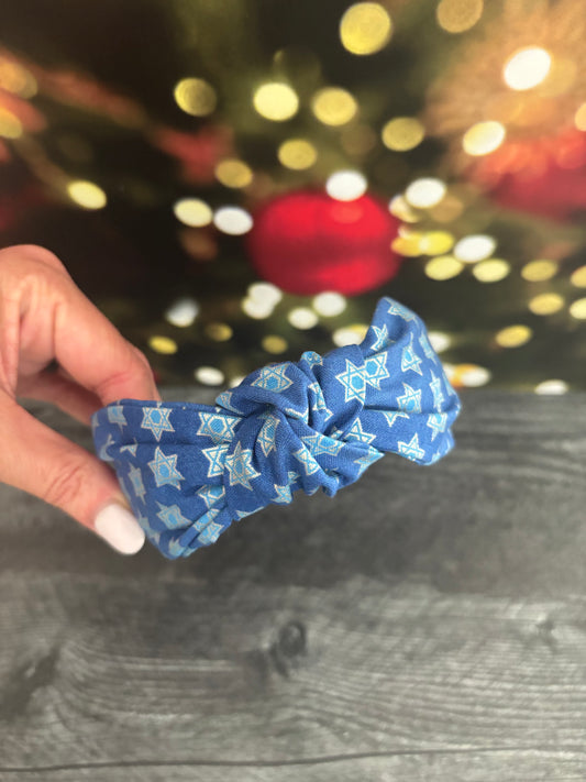 Star of David - Knotted Headband