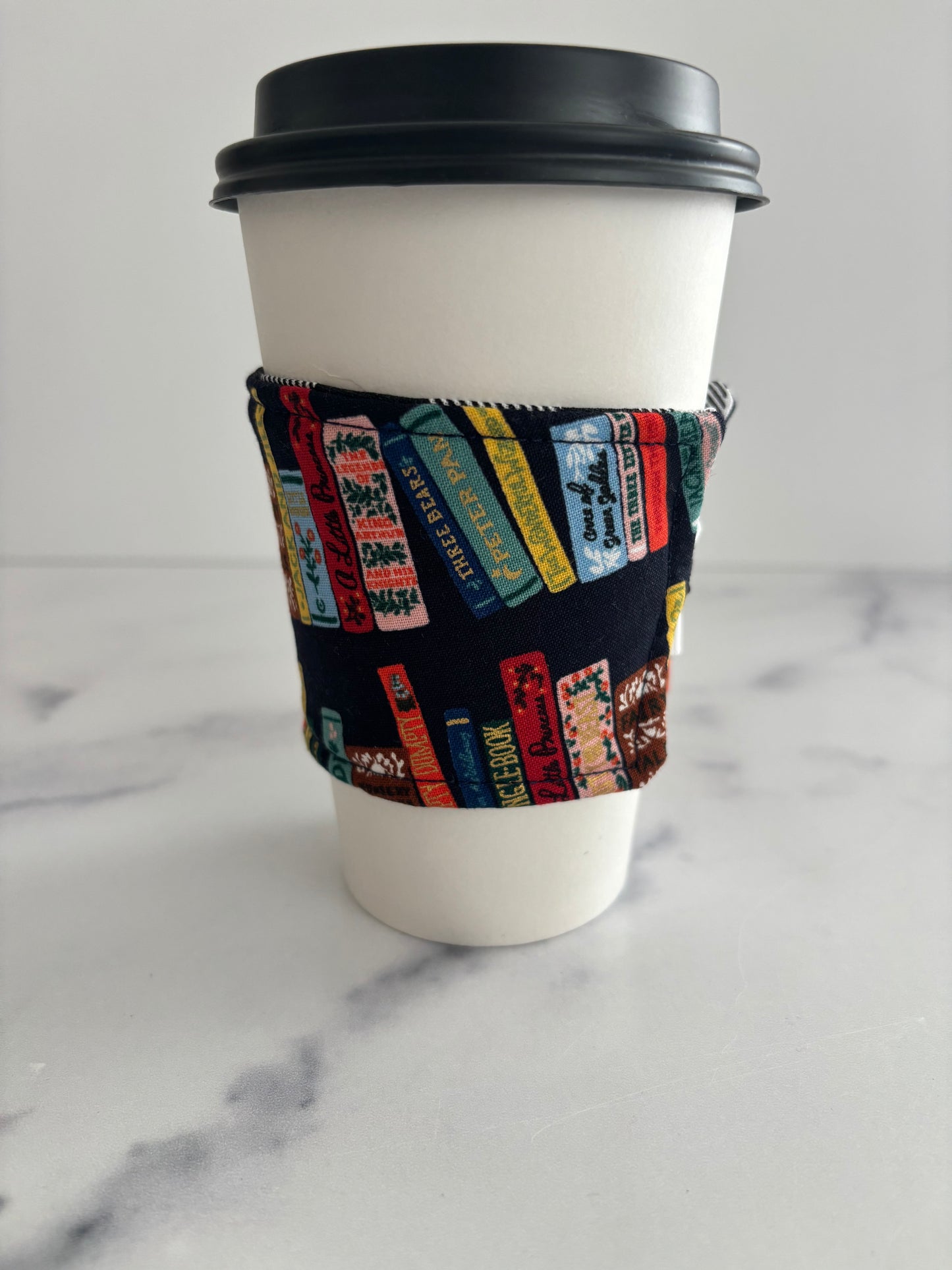 Book Club - Reusable Coffee Sleeve