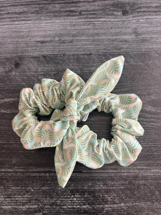 Geometric Pastels - Cotton Scrunchie