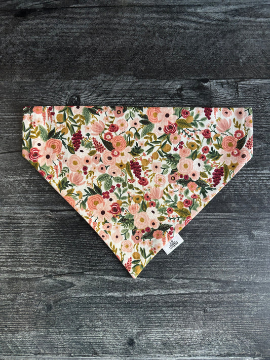 Petite Garden Party Rose - Pet Bandana