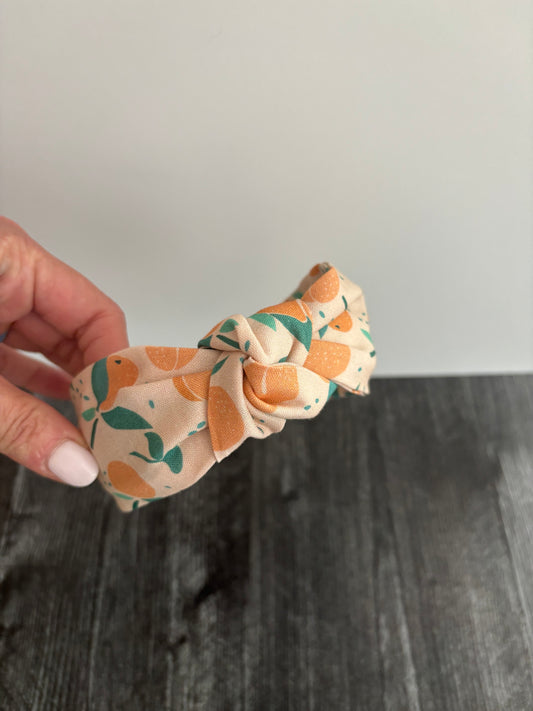 Life is a Peach - Knotted Headband