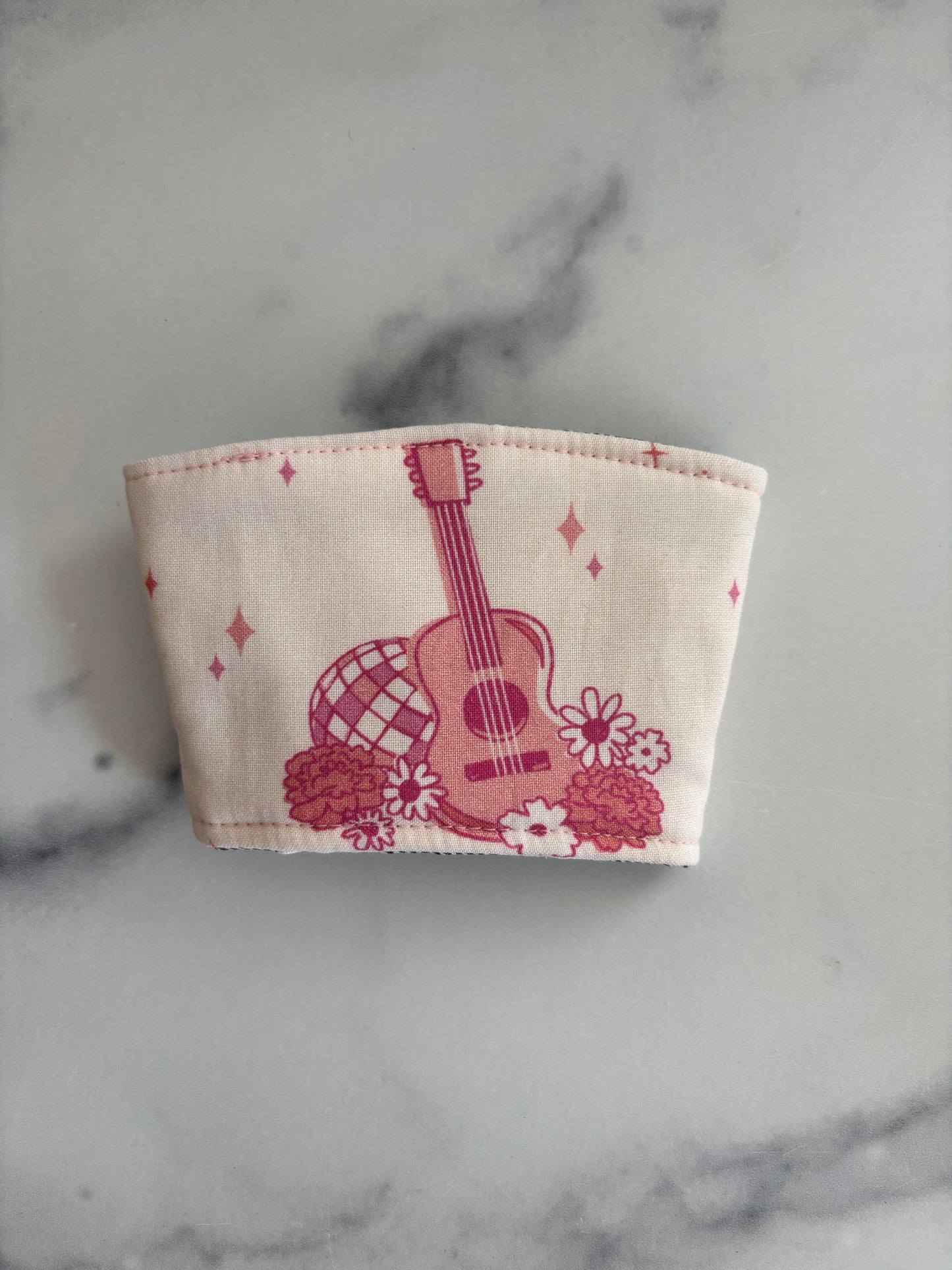 Disco Cowgirl - Reusable Coffee Sleeve