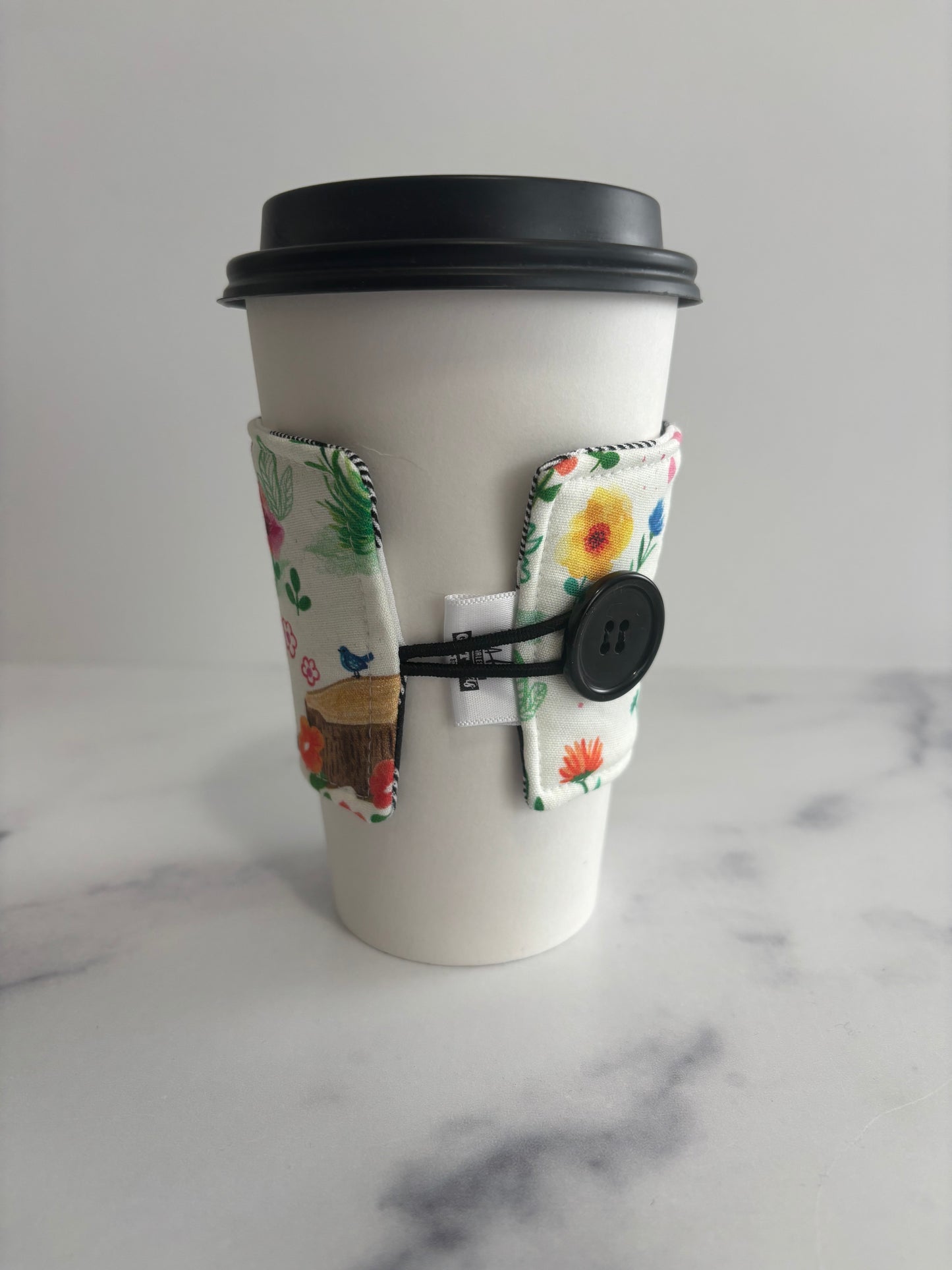Caturdays - Reusable Coffee Sleeve