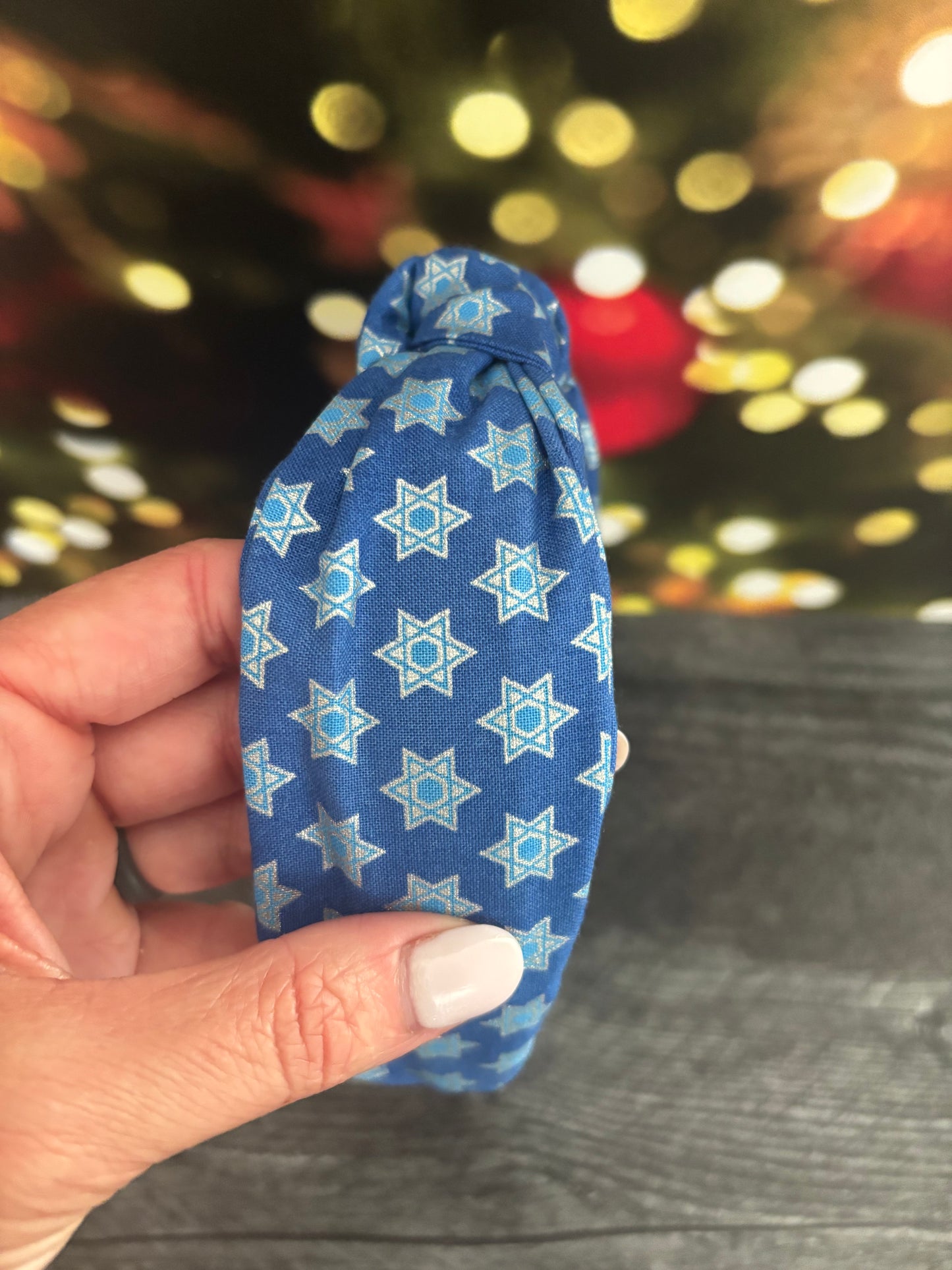 Star of David - Knotted Headband