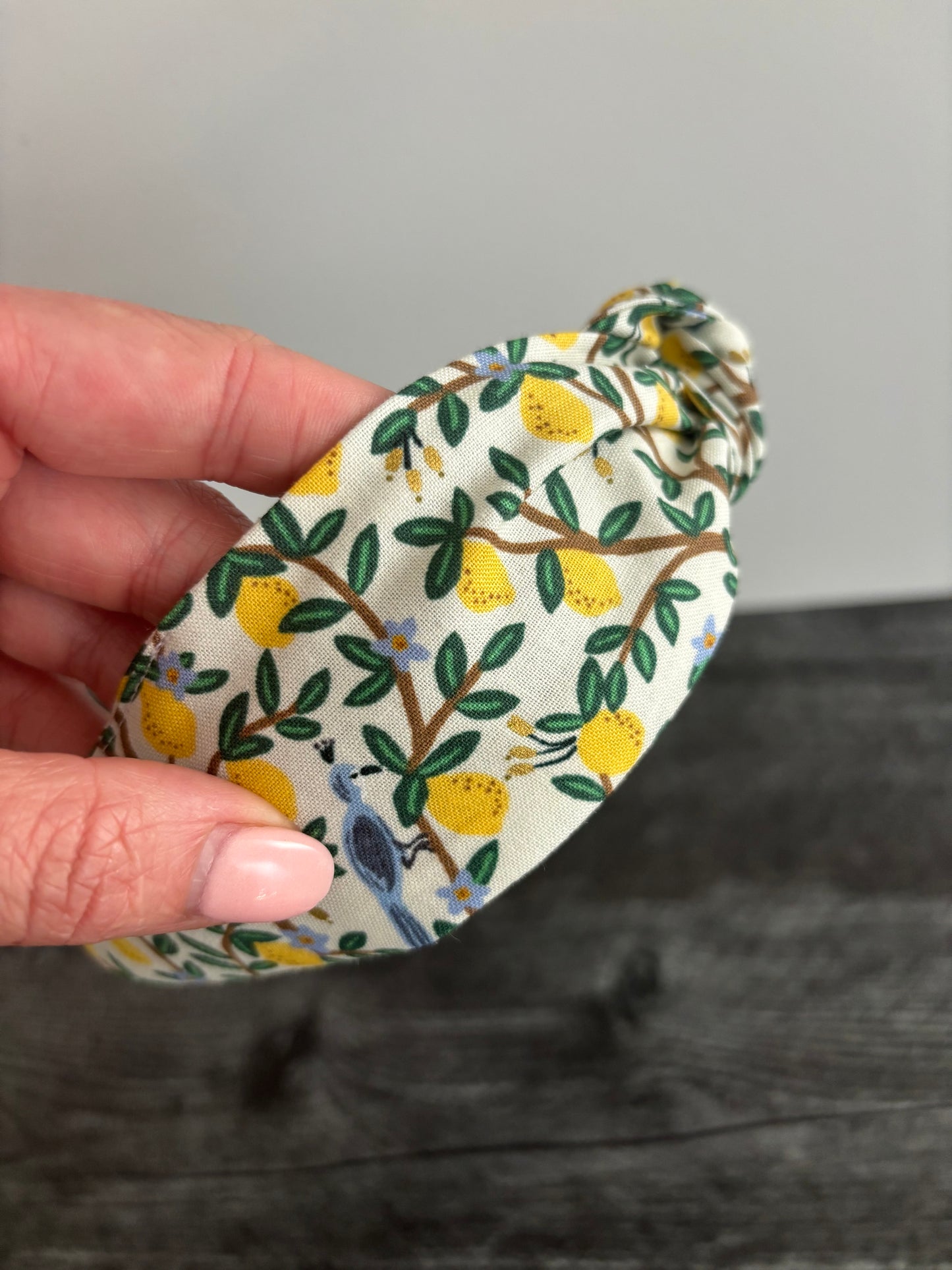 Lemon Grove Cream - Knotted Headband