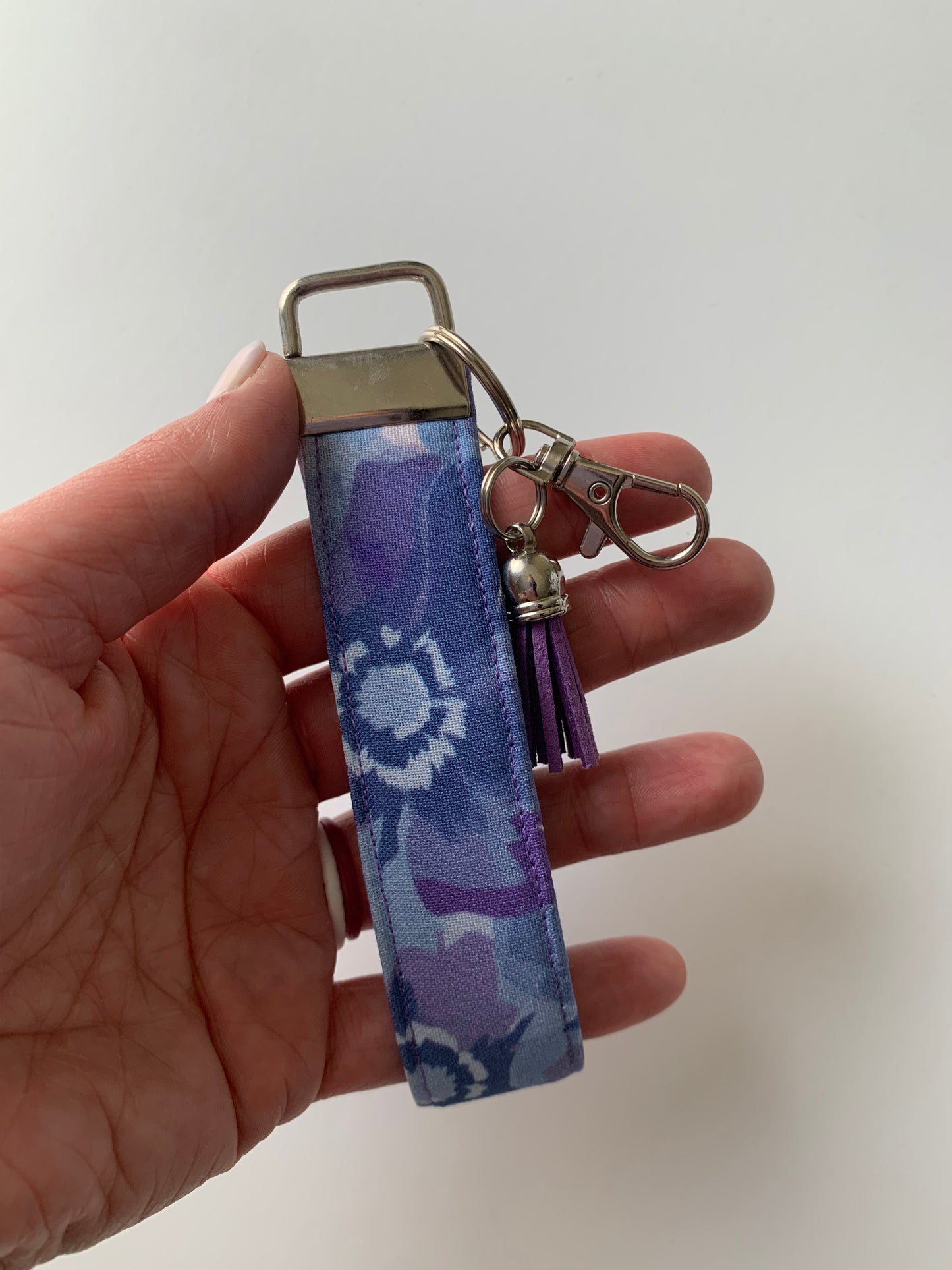Watercolor Floral - Keychain
