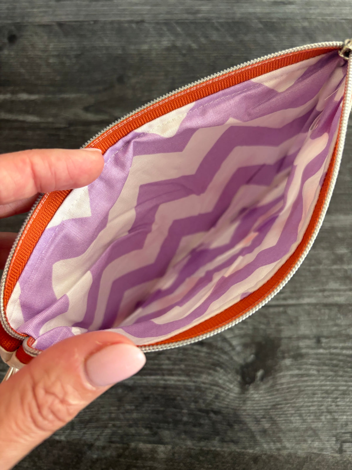 Catnap Orange - Zippered Pouch (Medium Sized)