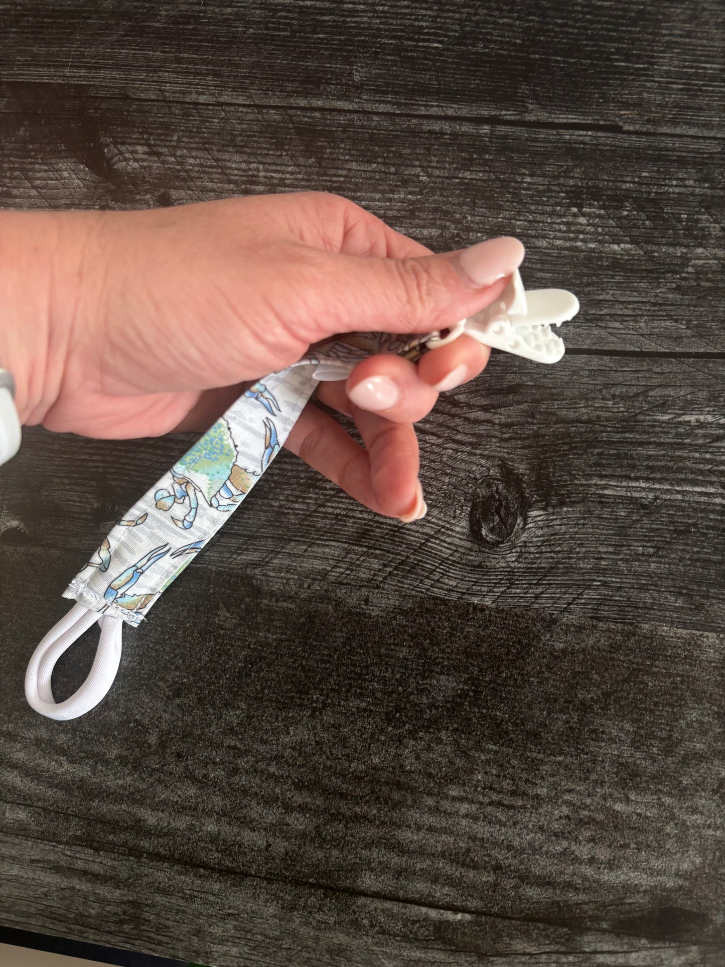 Blue Crab - Paci Clip