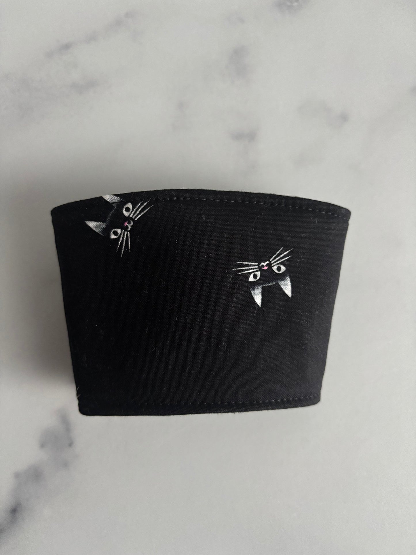 Secret Cats - Reusable Coffee Sleeve