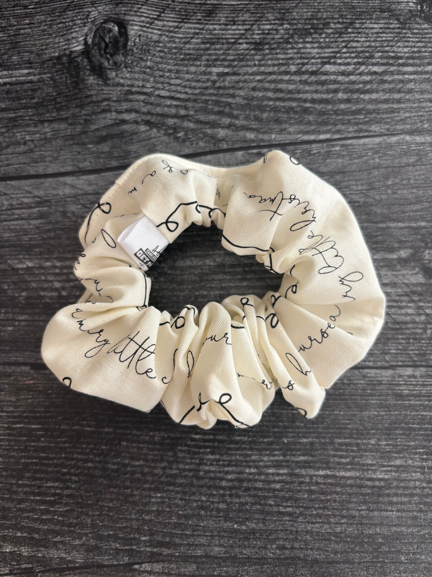 Have Yourself a Merry Little Christmas - Cotton Scrunchie