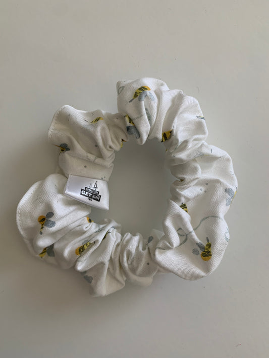Busy Bees - Cotton Scrunchie