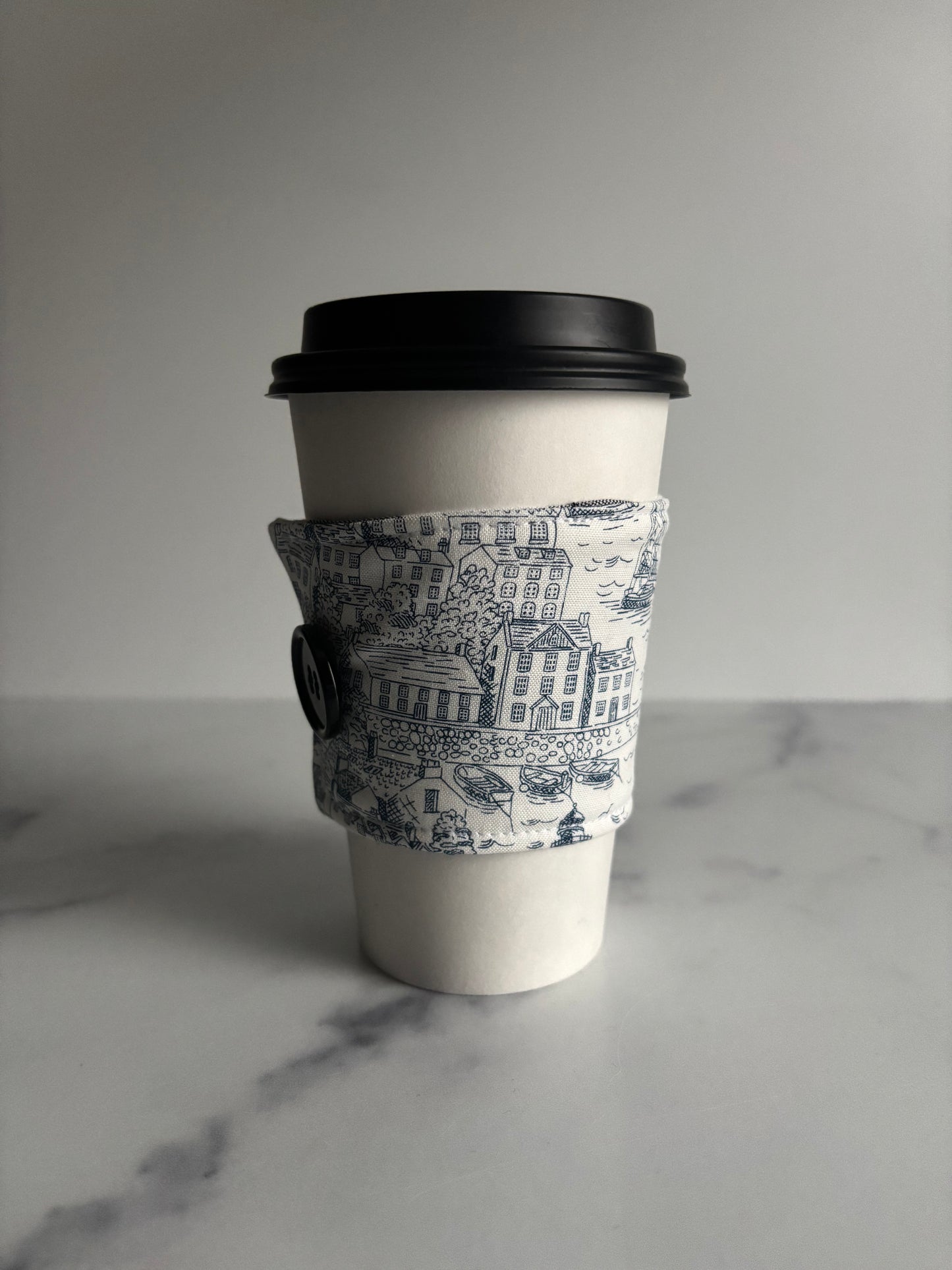 Harbour View - Reusable Coffee Sleeve