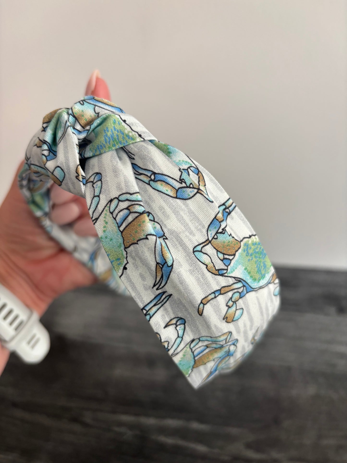 Blue Crab - Knotted Headband