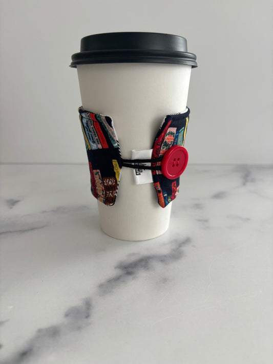 Book Club - Reusable Coffee Sleeve