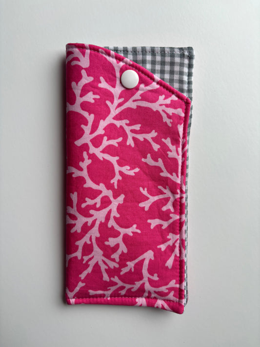 Pink Coral - Glasses Case