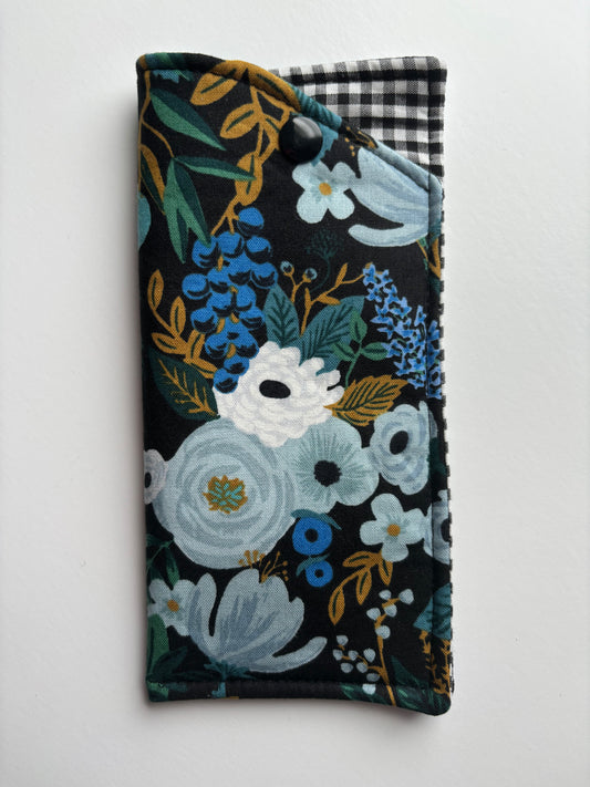 Garden Party Blue - Glasses Case