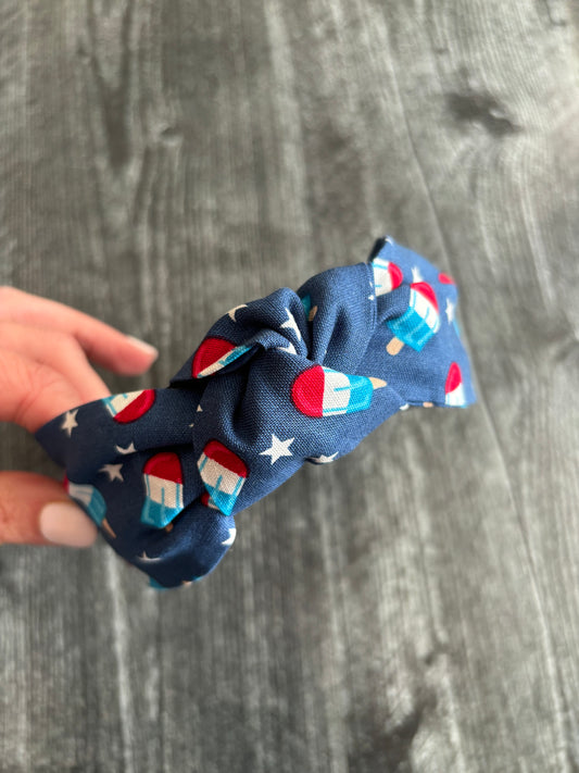 Firecracker Pops - Knotted Headband