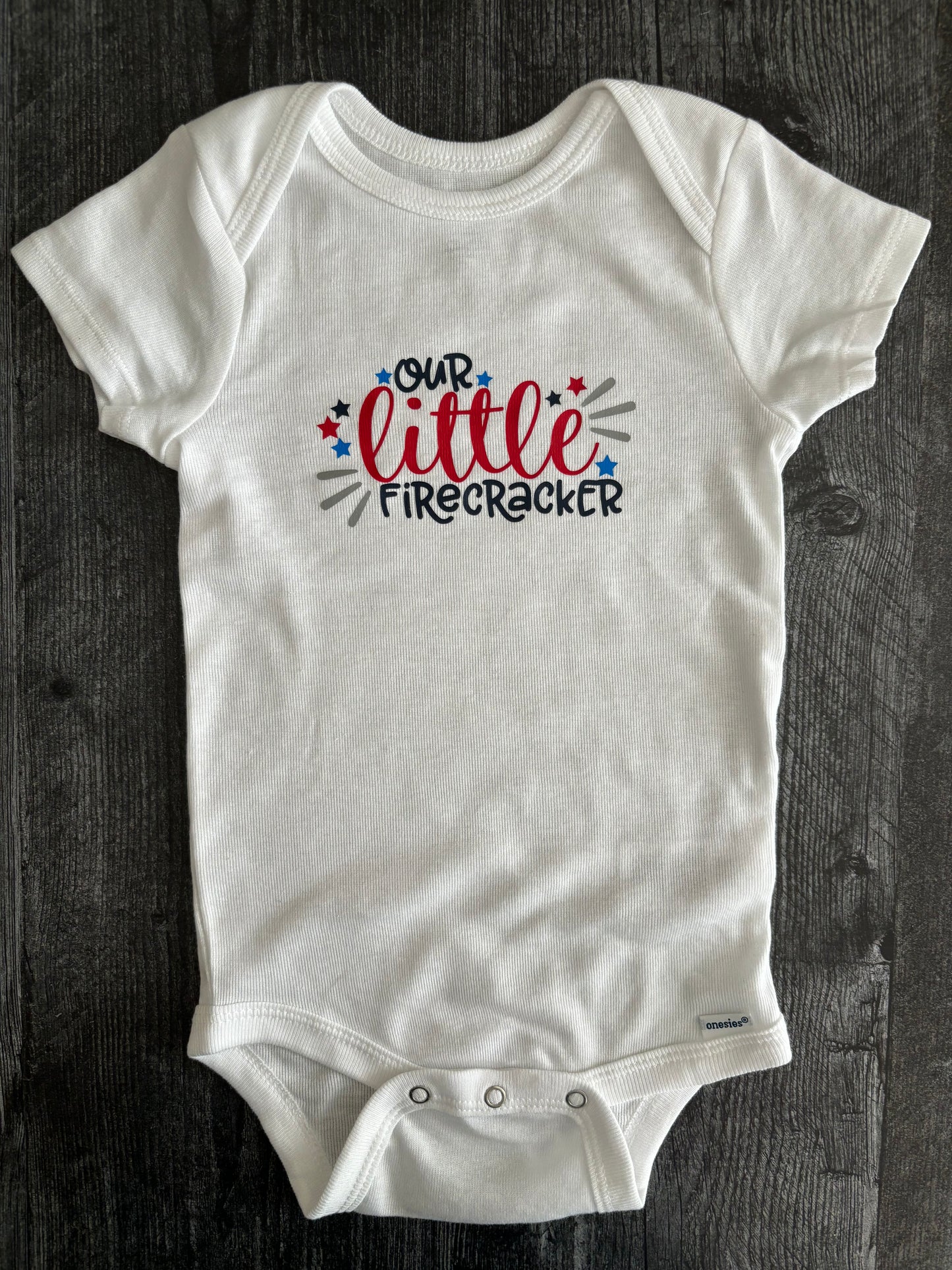 Our Little Firecracker - Onesie