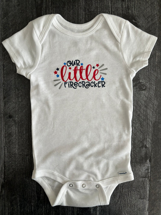 Our Little Firecracker - Onesie