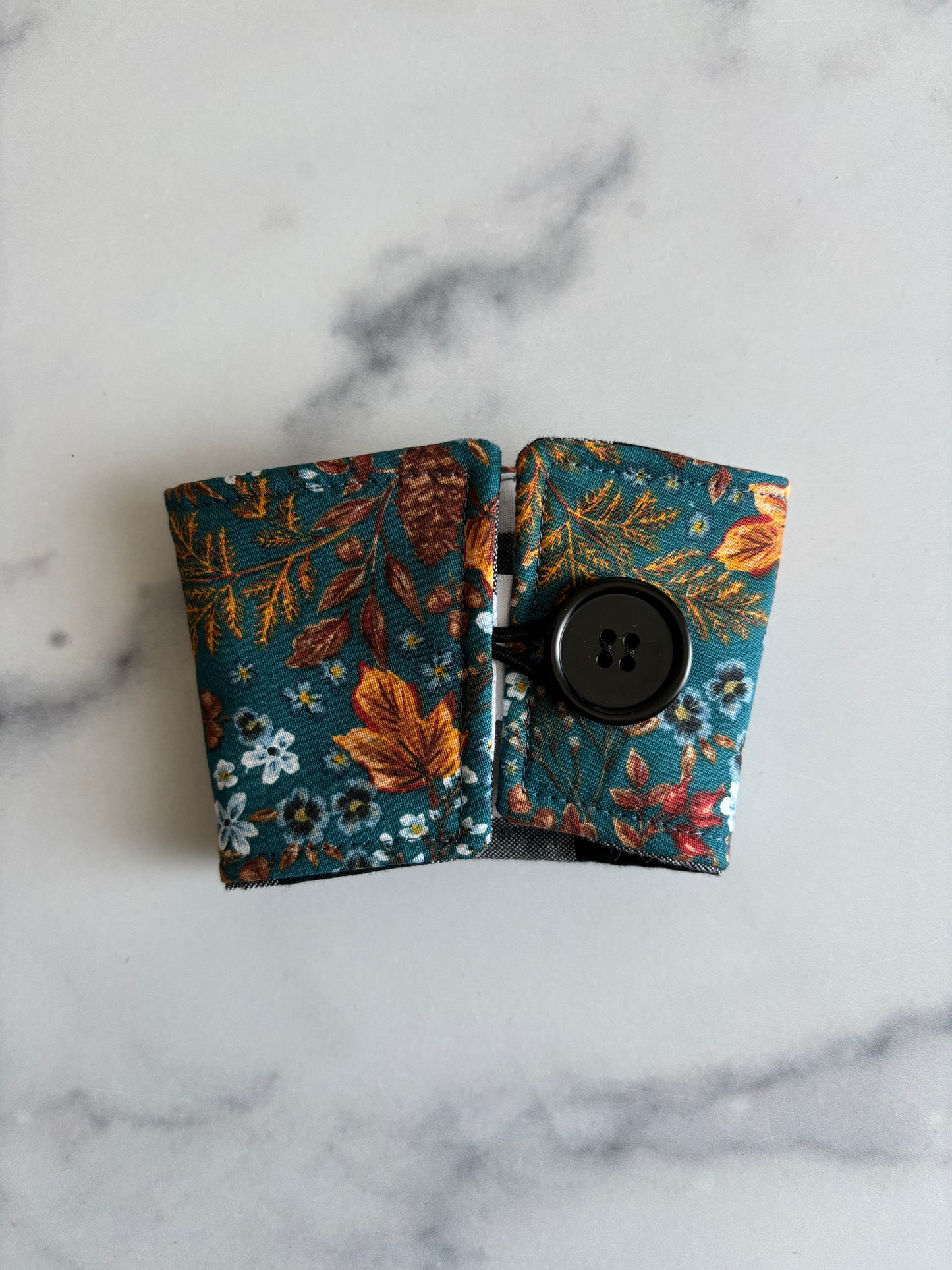 Autumn Floral - Reusable Coffee Sleeve