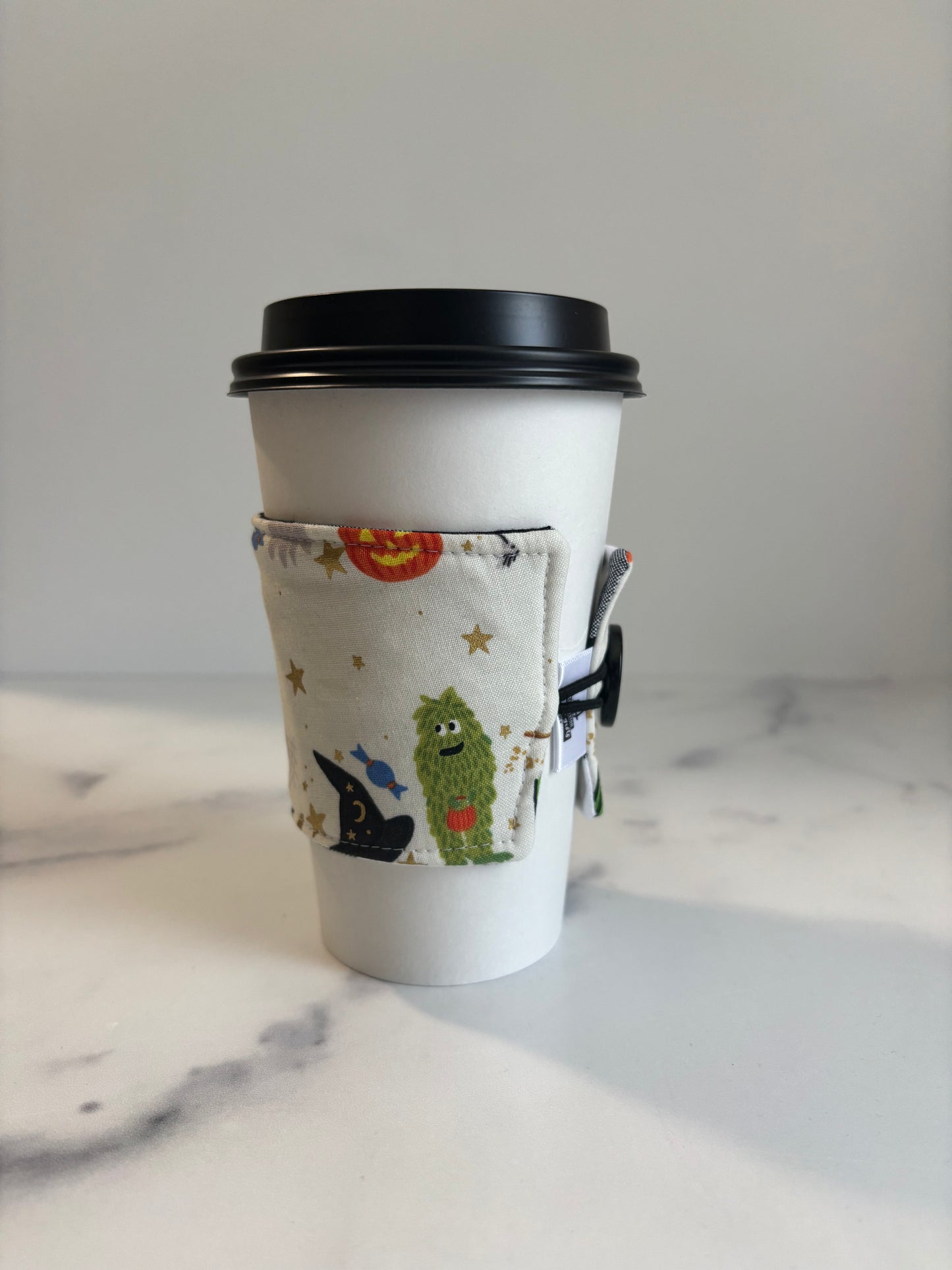 Halloween Parade - Reusable Coffee Sleeve