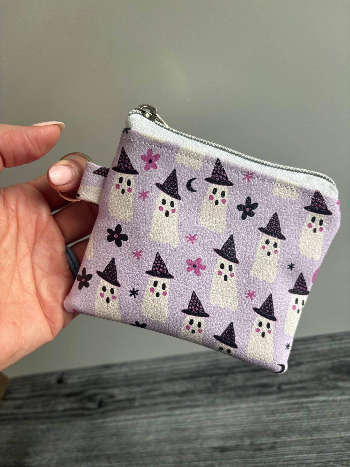 Witch, Please Faux Leather - Zippered Pouch (Mini Sized)