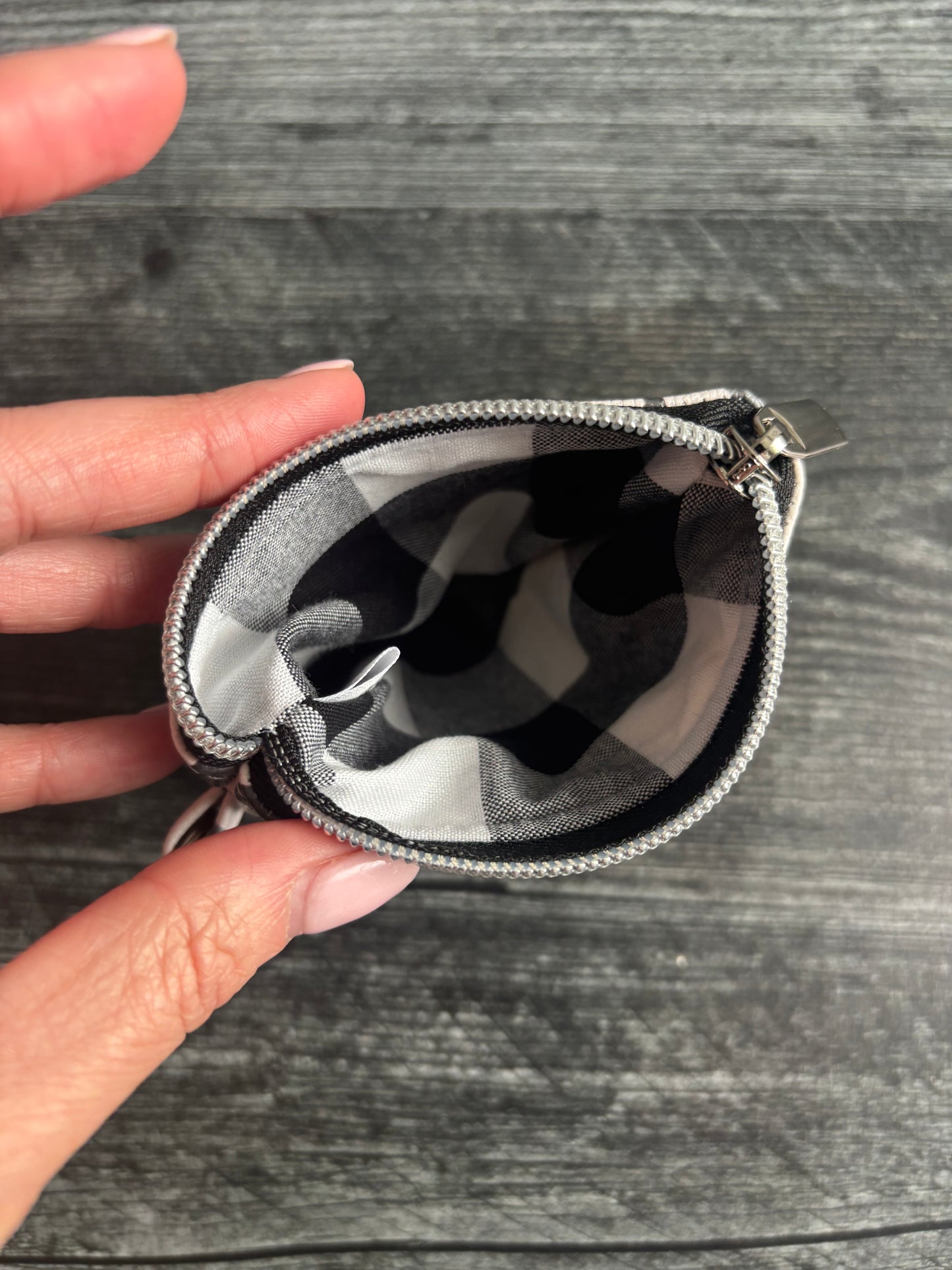 Spook-tacular Faux Leather - Zippered Pouch (Mini Sized)