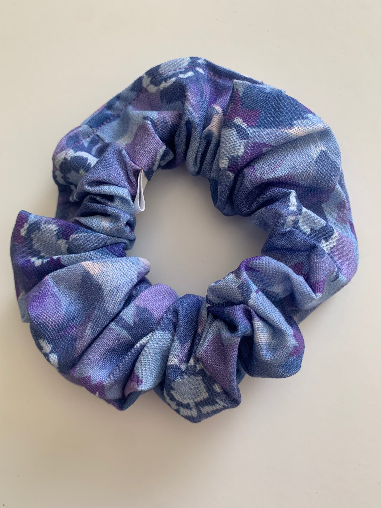 Watercolor Floral - Cotton Scrunchie