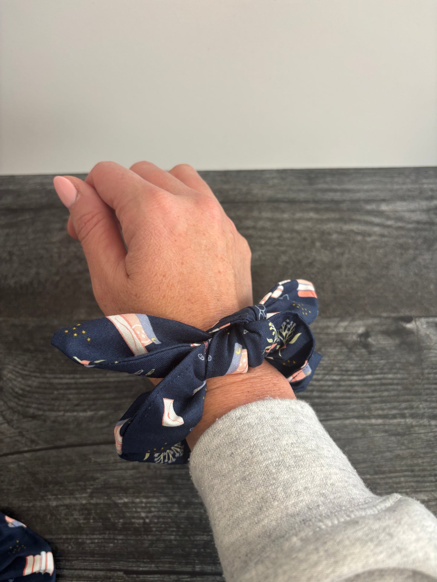 Across the Pages - Cotton Scrunchie