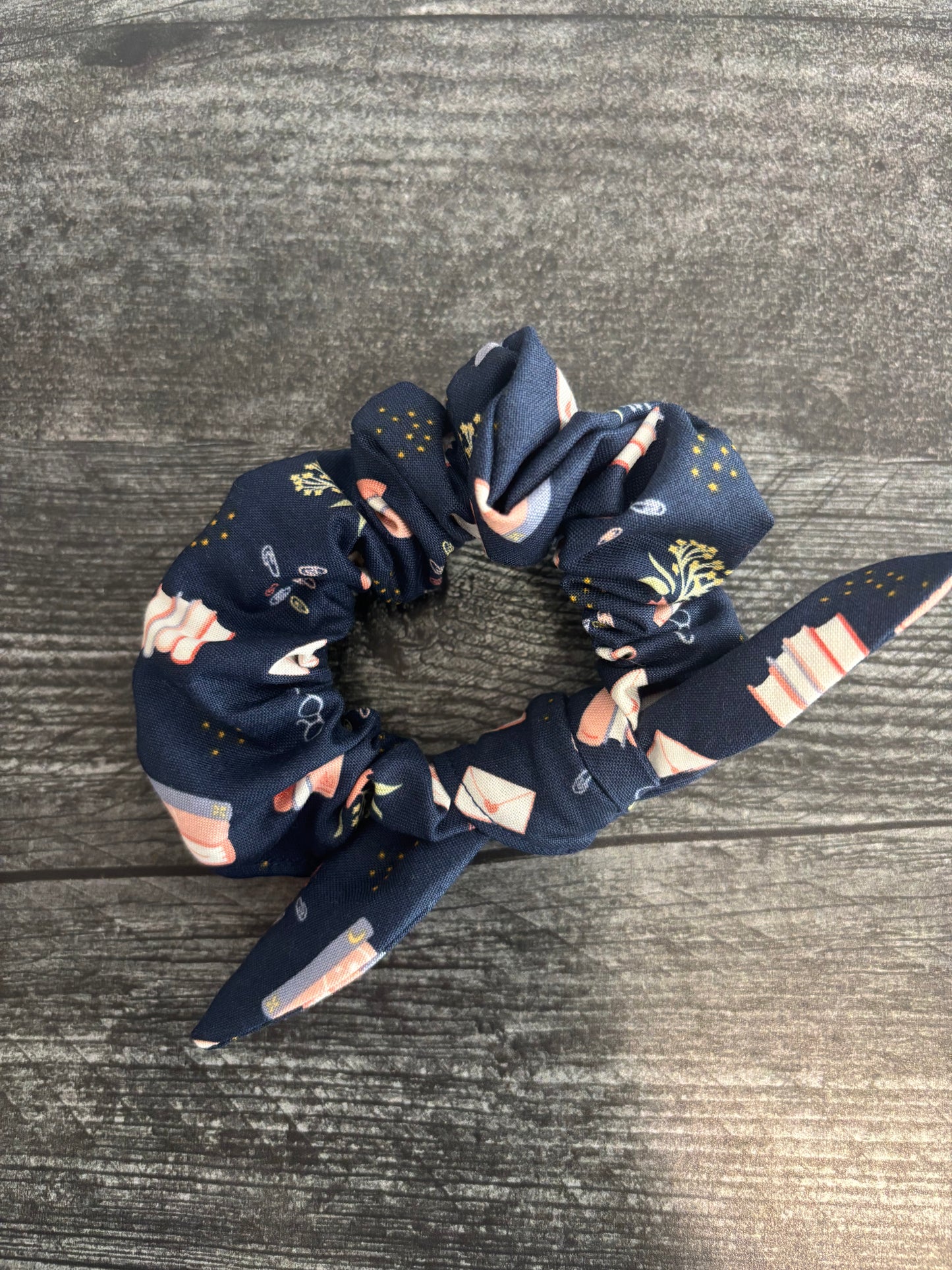 Across the Pages - Cotton Scrunchie