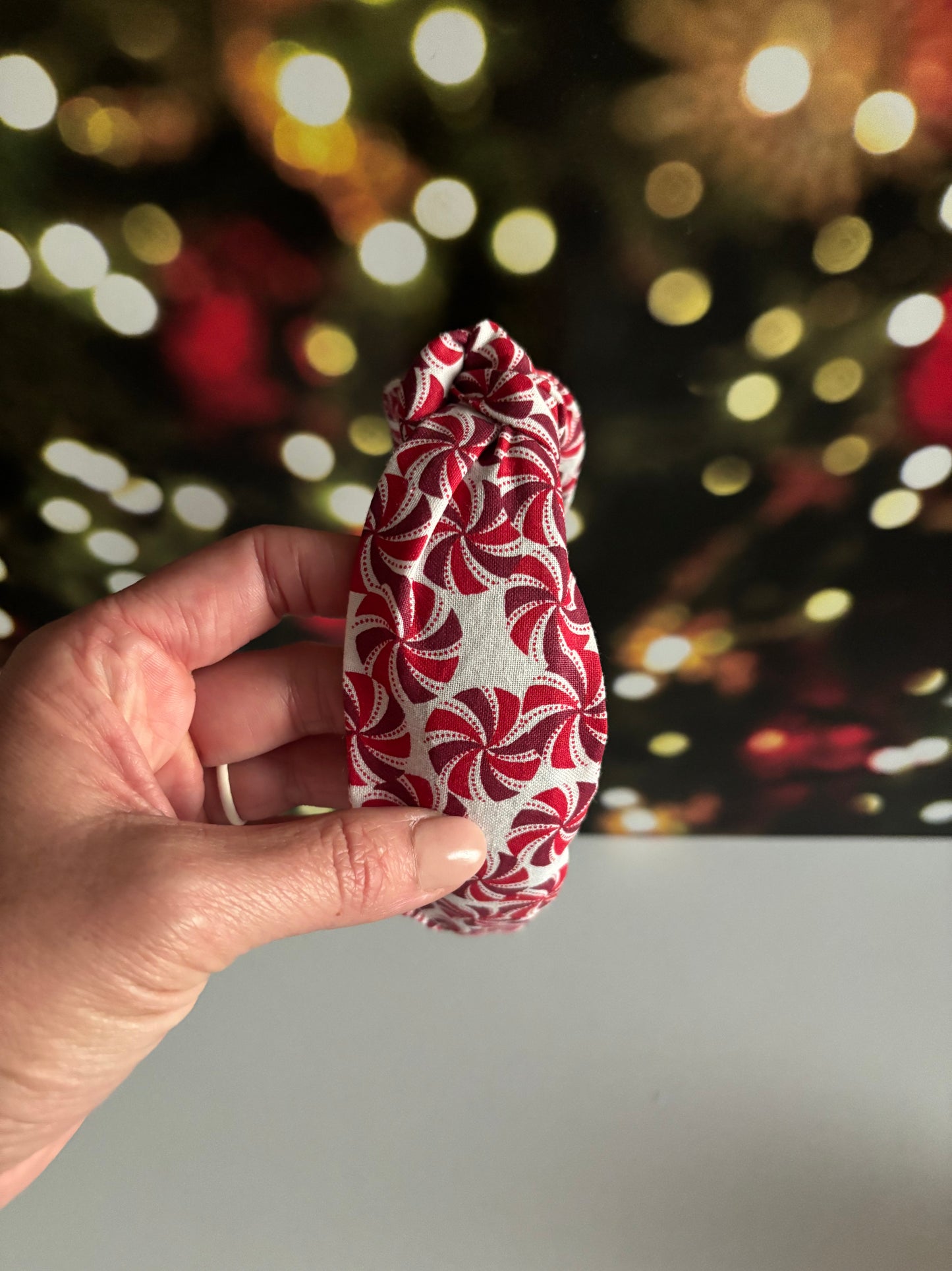 Peppermint Party - Knotted Headband