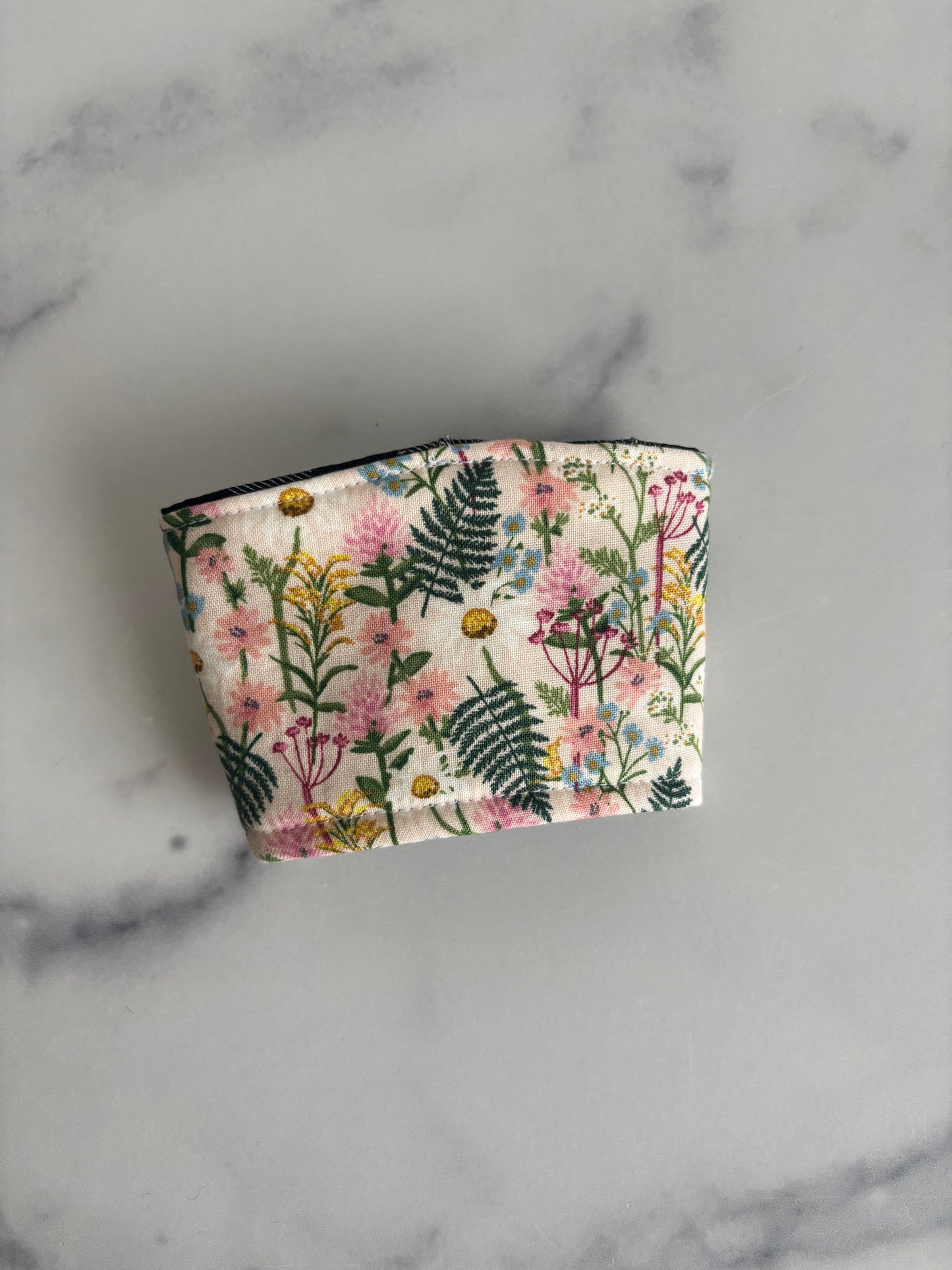 Wildwood Wildflowers Pink - Reusable Coffee Sleeve