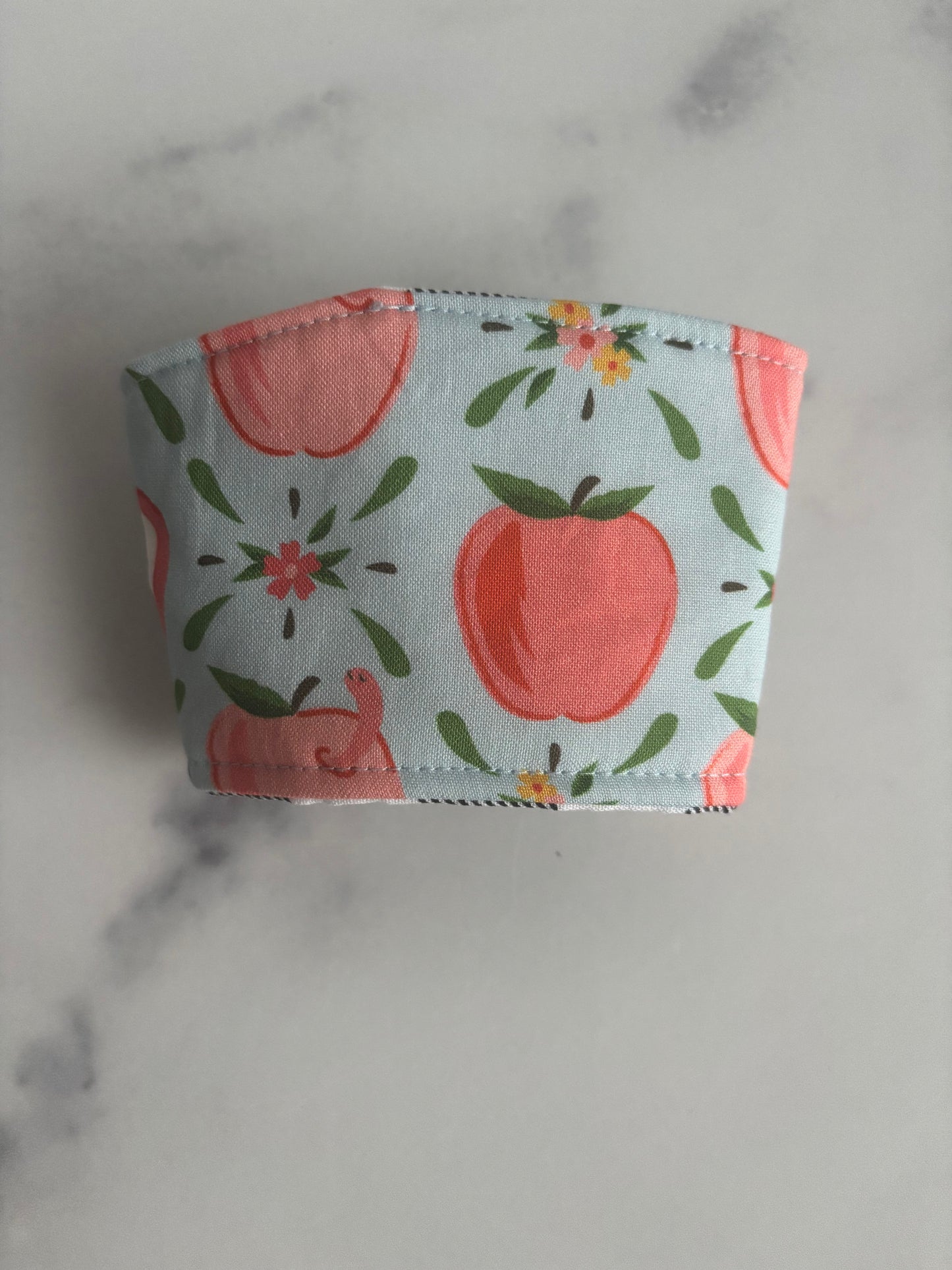 Apples & Wiggles - Reusable Coffee Sleeve