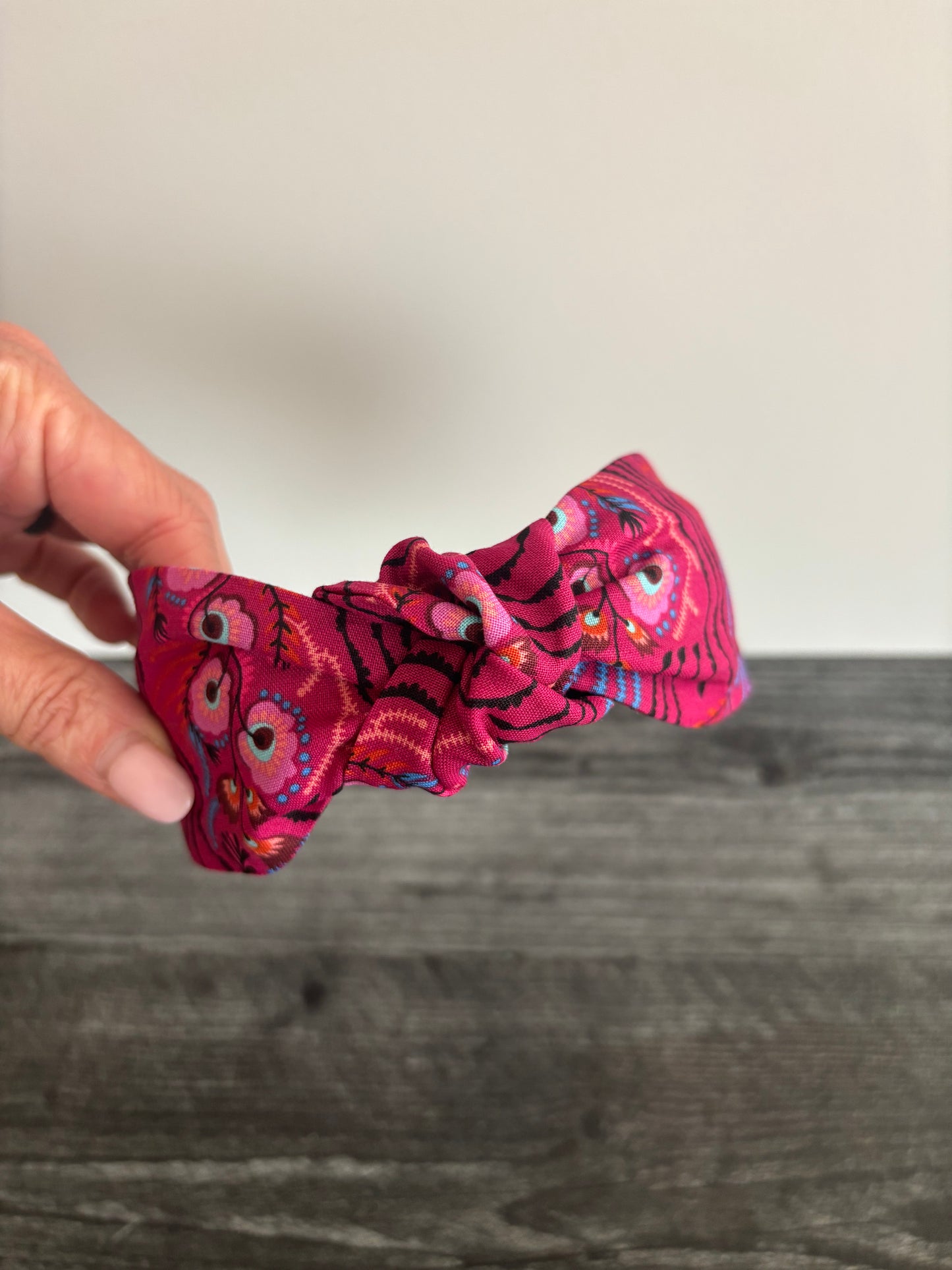 Tambourine Magenta - Knotted Headband