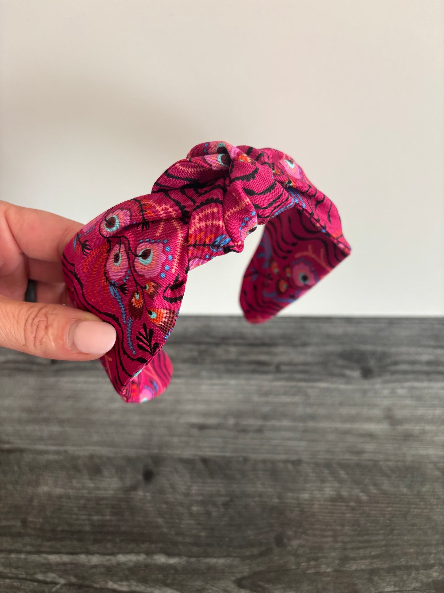 Tambourine Magenta - Knotted Headband